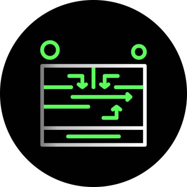 Vektör ayarı Simge illüstrasyonu