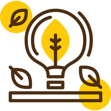 ampul simgesi vektör illüstrasyonu