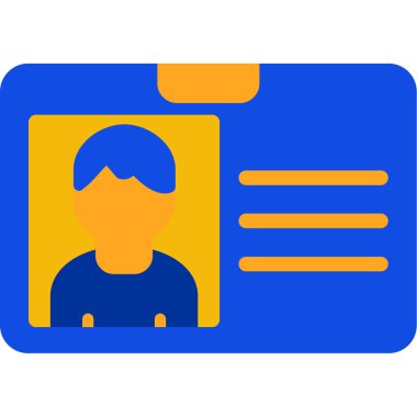 Kart. Web simgesi basit illüstrasyon