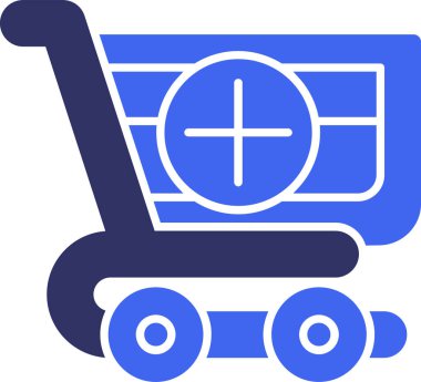 Araba arabası ikon satın alır