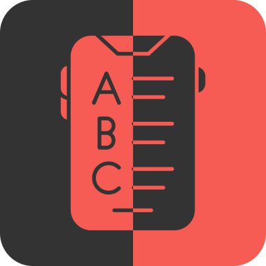 Kitap simgesinin vektör modern tasarımı