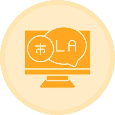 çevrimiçi web renk vektörü simgesi