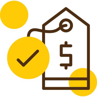 Simgesi tasarım evi, illüstrasyon vektör