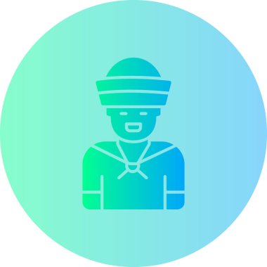 Maskeli ve sırt çantalı bir adam, taslak biçimi