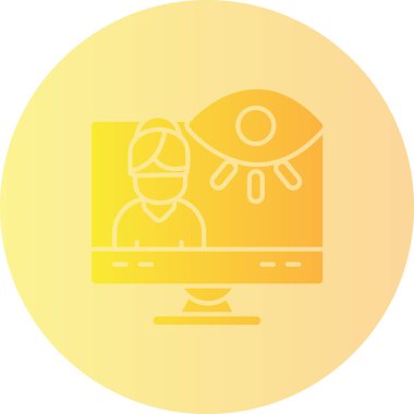 İnsan simgesinin vektör illüstrasyonu