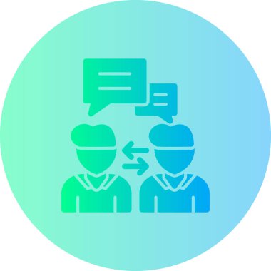 İnsan simgesinin vektör illüstrasyonu