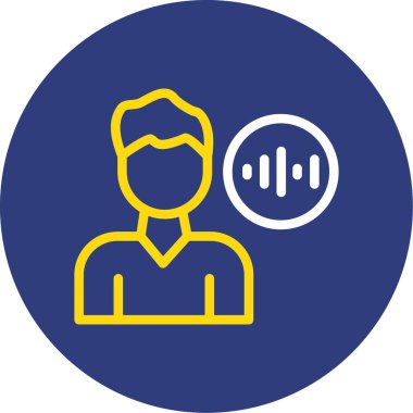 dizüstü bilgisayar kutsal kişilerin resmi, vektör çizim ile adam