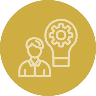 Modern simgenin vektör illüstrasyonu