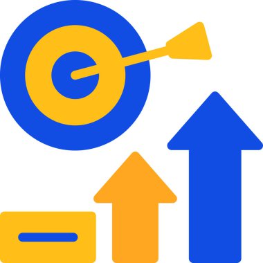 iş büyümesi ok simgesi