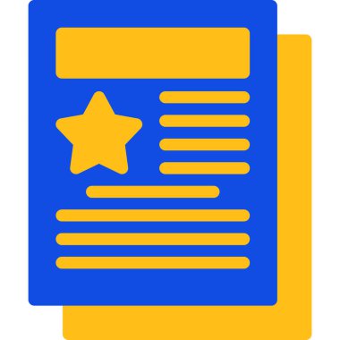 Kitap. Web simgesi basit illüstrasyon