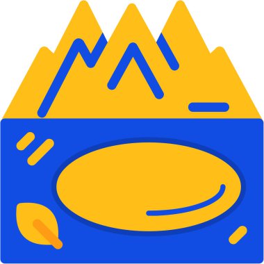 Peynirli yiyecek web simgesi, vektör illüstrasyonu