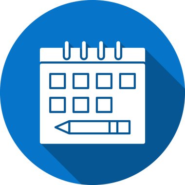 Kolayca düzenleyebilen veya düzenleyebilen Takvim Vektörü simgesi