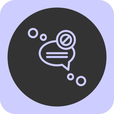 Vektör iletisi Simgesi illüstrasyonu