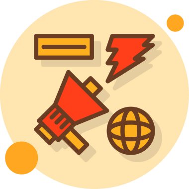 Seo simgesinin vektör illüstrasyonu