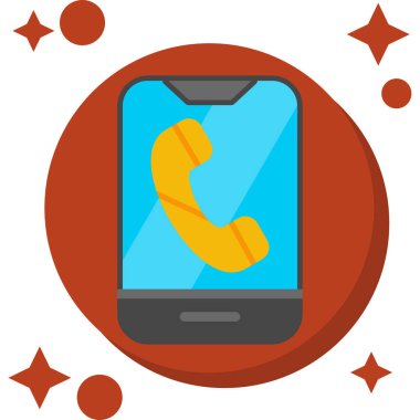 çağrı merkezi simgesi, vektör illüstrasyonu