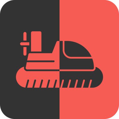 Beyaz zemin üzerinde kırmızı elektrikli demir ve iki demir ikon izole edilmiştir. Buhar makinesi. vektör illüstrasyonu.