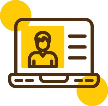 iş simgesi, vektör resimleme