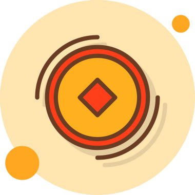 Yemek. Web simgesi basit illüstrasyon