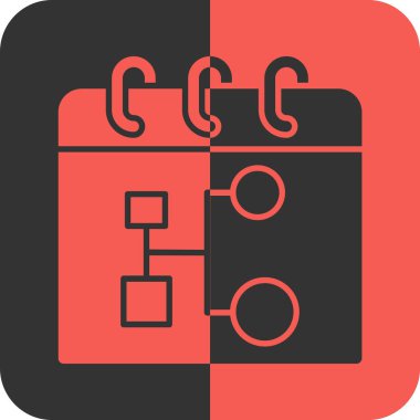 Veri Depolama simgesi, vektör illüstrasyonu