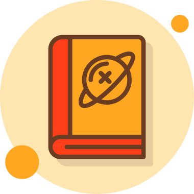 Kitap. Web simgesi basit illüstrasyon