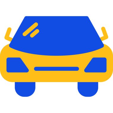 araç simgesi vektör illüstrasyonu