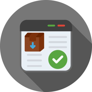 işaretleme vektör simgesini kontrol et