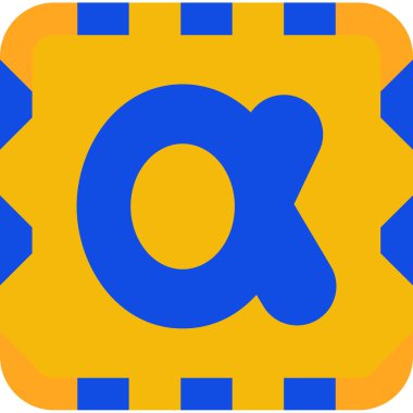 Harf A logo tasarım vektörü.