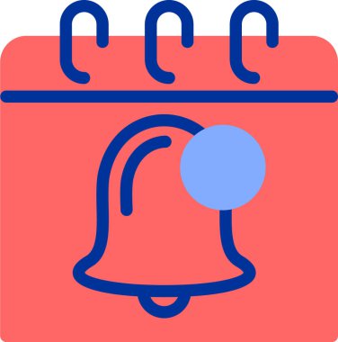 Zil. Web simgesi basit illüstrasyon