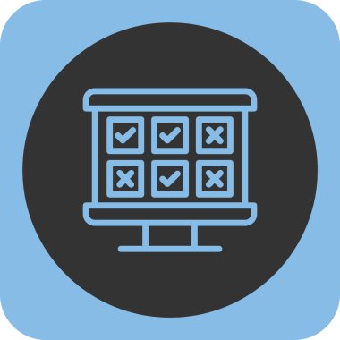 Web tarayıcı simgesi vektör illüstrasyonu