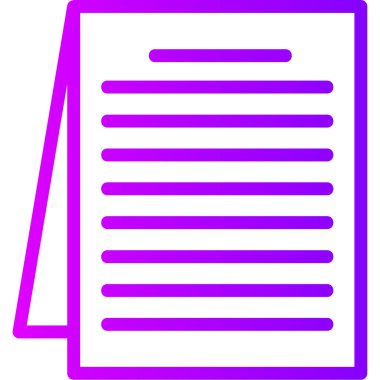 Kitap. Web simgesi basit illüstrasyon