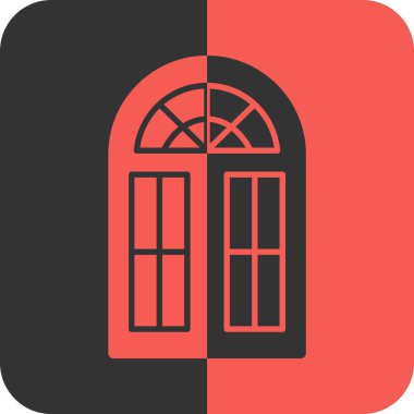 Ev Vektörü Simgesi Tasarım İllüstrasyonu