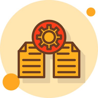 Bir dişlinin vektör illüstrasyonu