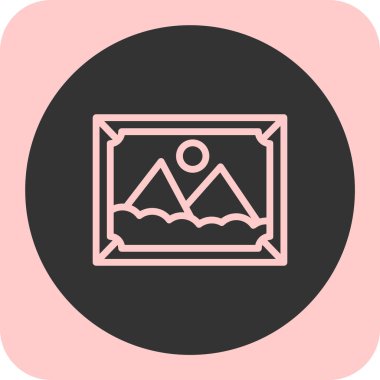 Fransa haritasının vektör simgesi