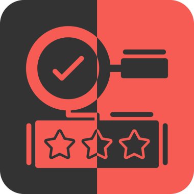 derecelendirme simgesi vektör illüstrasyonu