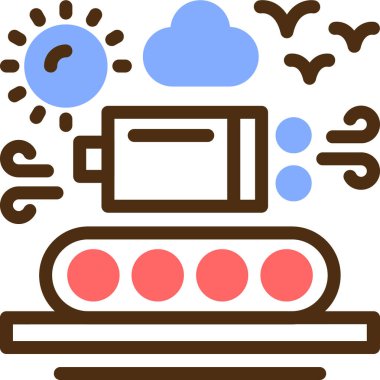 Bulut. Web simgesi basit tasarım