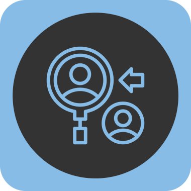 seo modern simgesinin vektör illüstrasyonu