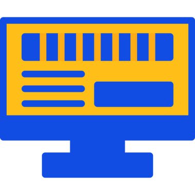 Tarayıcı web geliştirme simgesi - taslak biçimi