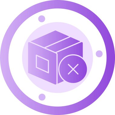 Modern bir simgenin vektör illüstrasyonu