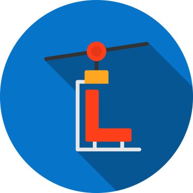 Modern simgenin vektör illüstrasyonu