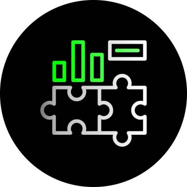 seo modern simgesinin vektör illüstrasyonu