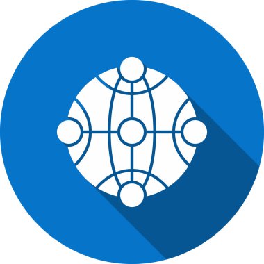 bağlantı bağlantı simgesi katı bir biçimle