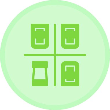 Gıda simgesinin vektör illüstrasyonu