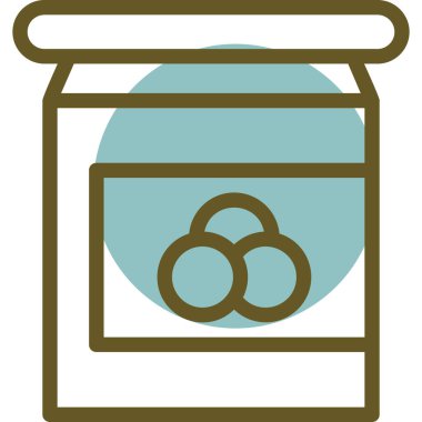 Gıda Web ikonu vektör illüstrasyonu