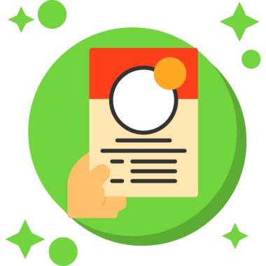 Rozet & belgesi için işletme yönetimi dairesi simgesi