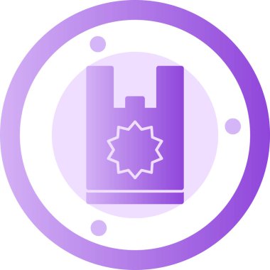 Modern bir simgenin vektör illüstrasyonu