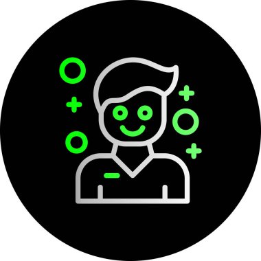 seo modern simgesinin vektör illüstrasyonu