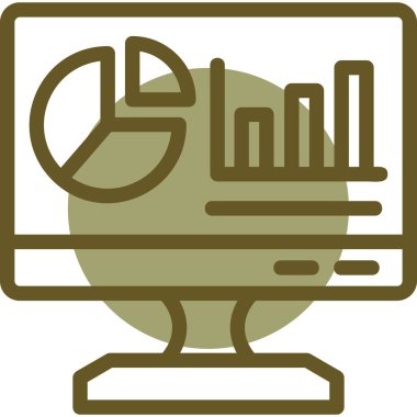 seo modern simgesinin vektör illüstrasyonu