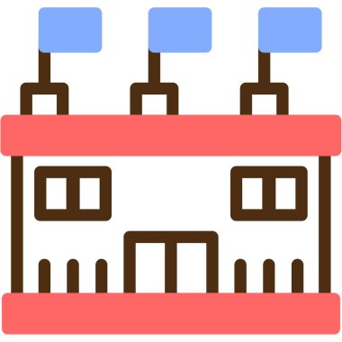 Modern b 'nin vektör illüstrasyonu eksik simgesi