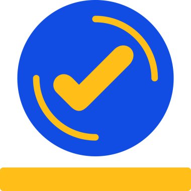 beyaz arkaplanda izole edilmiş basit moda simgesini kontrol et