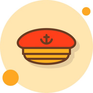 Yemek. Web simgesi basit illüstrasyon